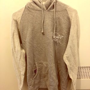 Fourstar Skull and Crossbones Hooded Sweatshirt